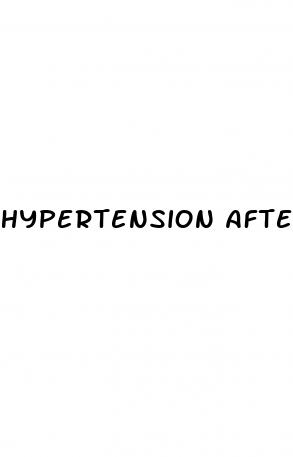 hypertension after drinking alcohol