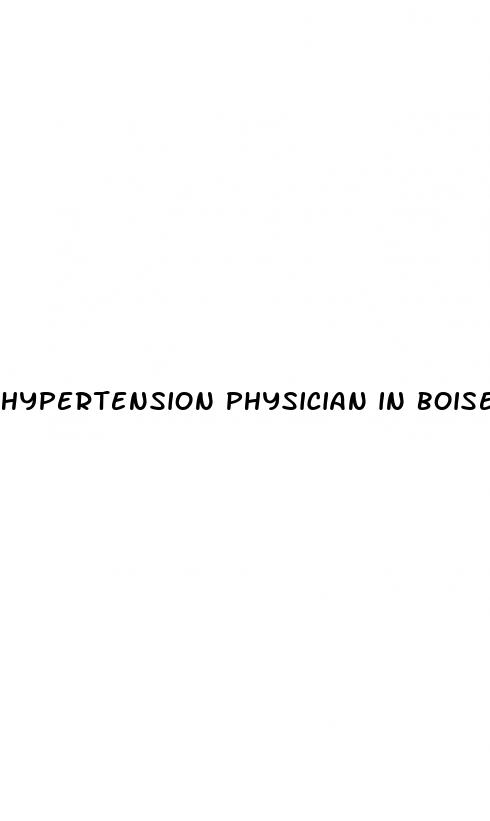 hypertension physician in boise
