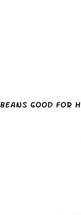 beans good for high blood pressure
