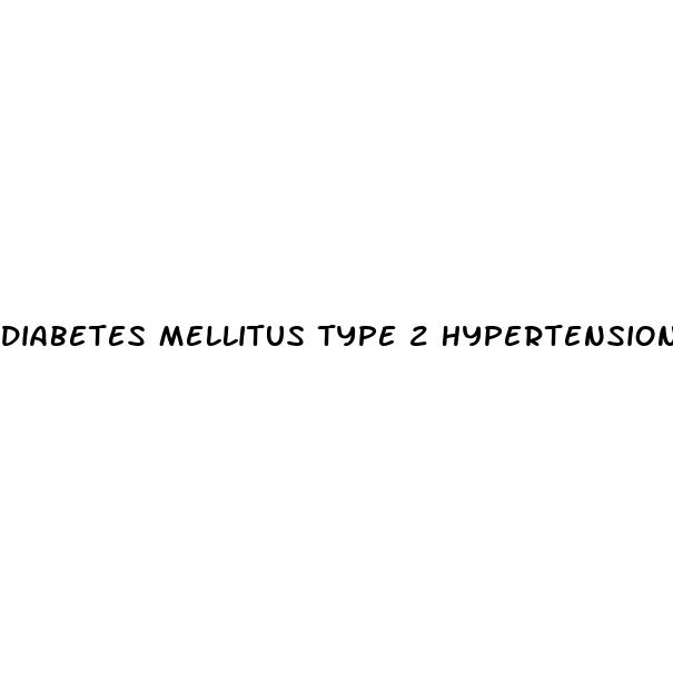 diabetes mellitus type 2 hypertension