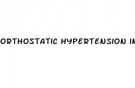 orthostatic hypertension in pregnancy
