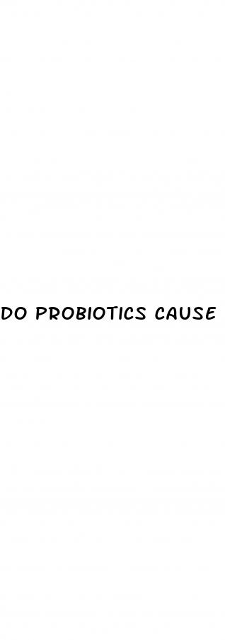 do probiotics cause high blood pressure