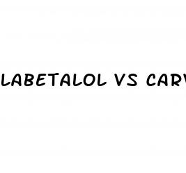 labetalol vs carvedilol for hypertension