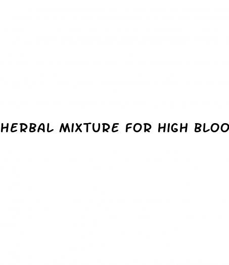 herbal mixture for high blood pressure