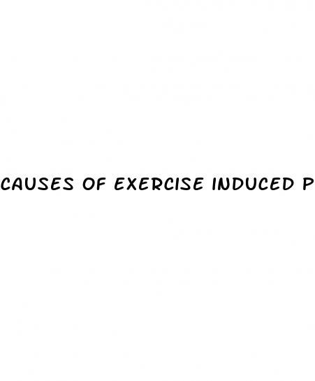causes of exercise induced pulmonary hypertension