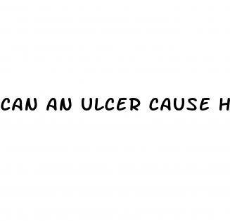 can an ulcer cause hypertension