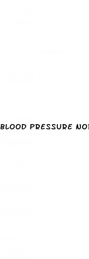 blood pressure normal high