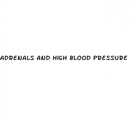 adrenals and high blood pressure