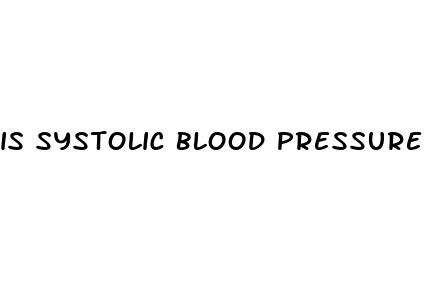 is systolic blood pressure of 105 too low