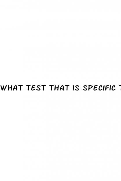 what test that is specific to confirm hypertension