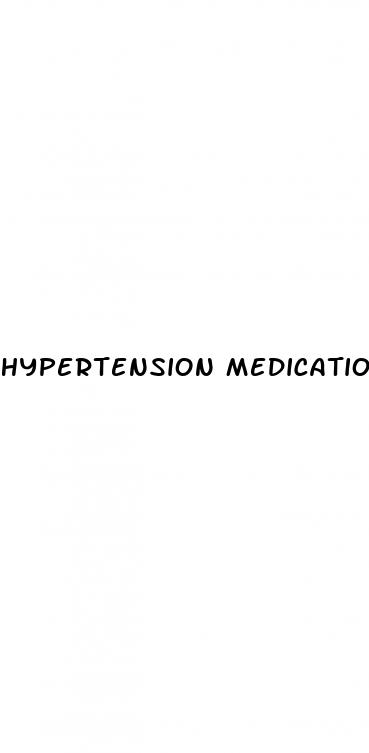 hypertension medications brand names