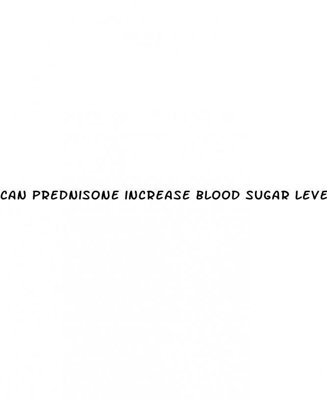 can prednisone increase blood sugar levels