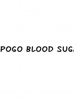 pogo blood sugar meter