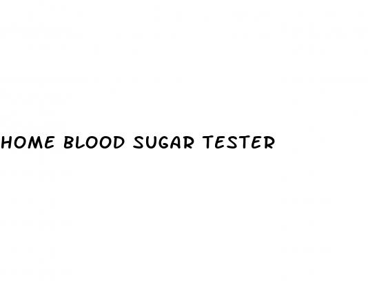 home blood sugar tester