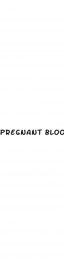 pregnant blood sugar levels