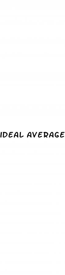 ideal average blood sugar level