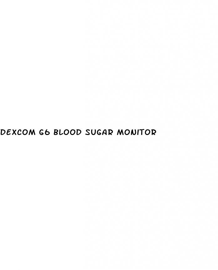 dexcom g6 blood sugar monitor