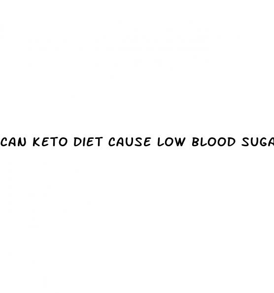 can keto diet cause low blood sugar