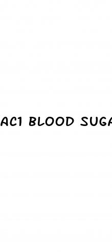 ac1 blood sugar test
