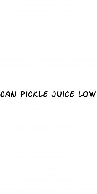 can pickle juice lower your blood sugar