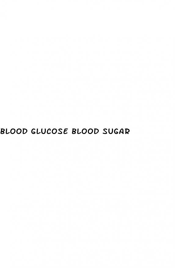 blood glucose blood sugar