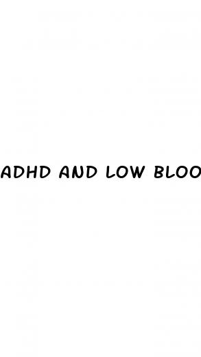 adhd and low blood sugar