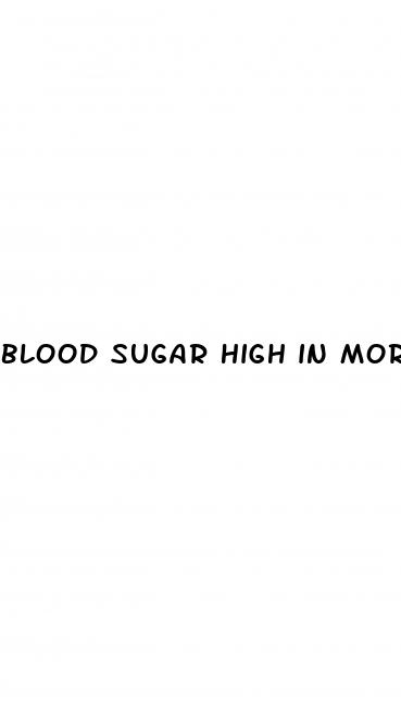 blood sugar high in morning not diabetic