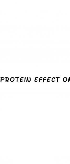 protein effect on blood sugar