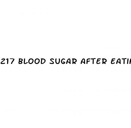 217 blood sugar after eating