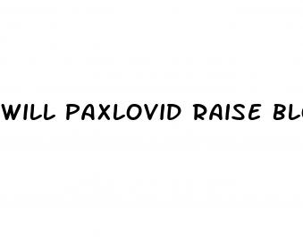 will paxlovid raise blood sugar