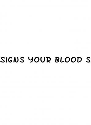 signs your blood sugar is high