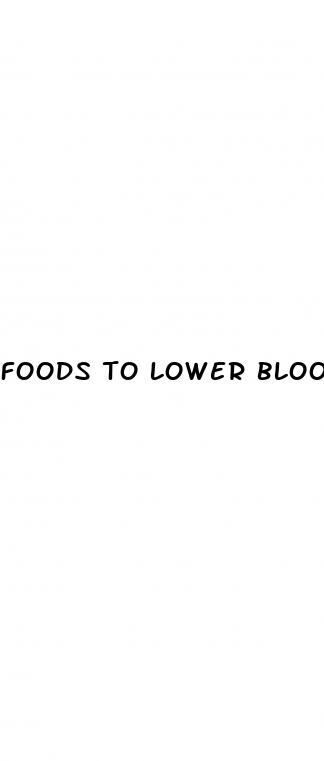 foods to lower blood sugar fast