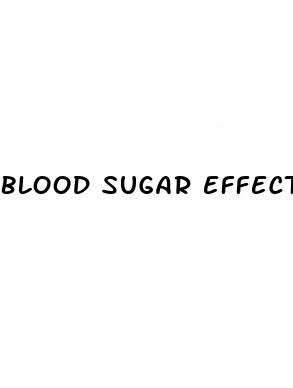 blood sugar effect on blood pressure