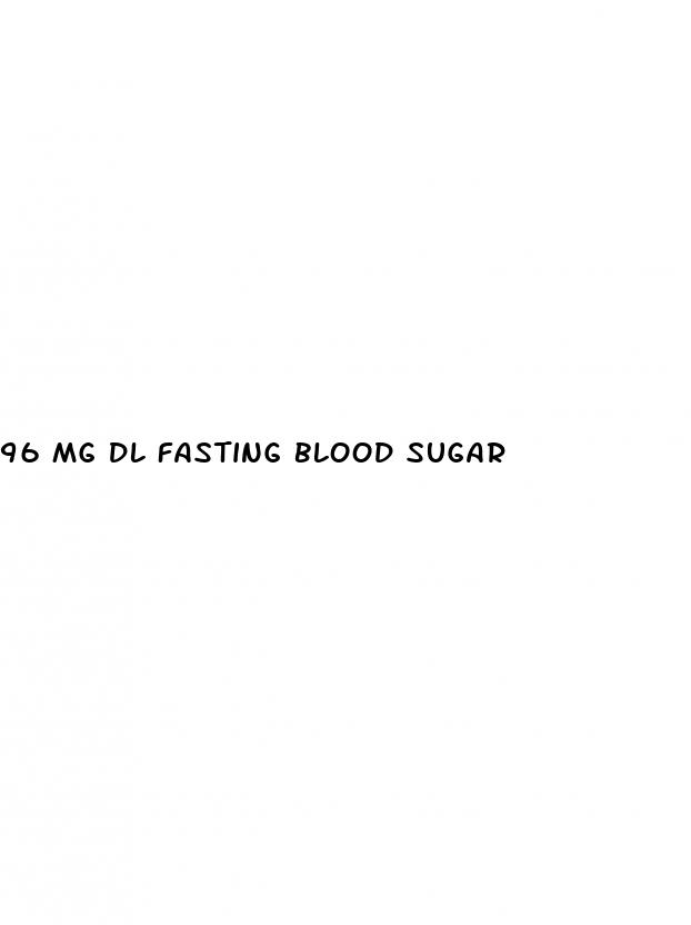 96 mg dl fasting blood sugar