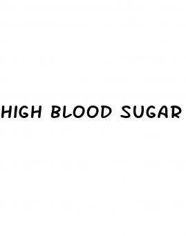high blood sugar numbers chart