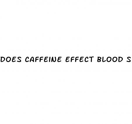 does caffeine effect blood sugar