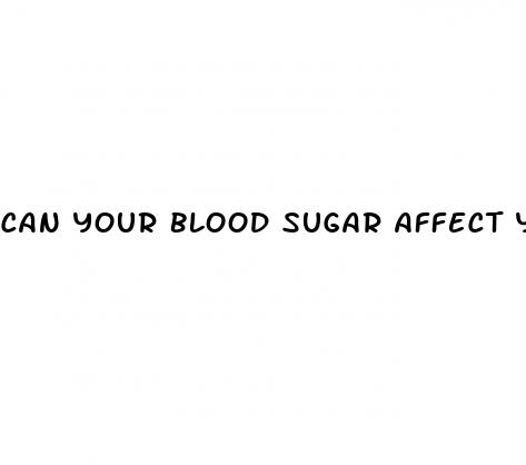 can your blood sugar affect your blood pressure