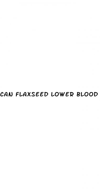 can flaxseed lower blood sugar