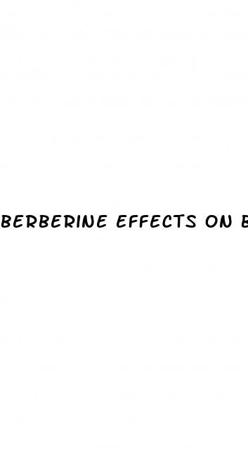 berberine effects on blood sugar