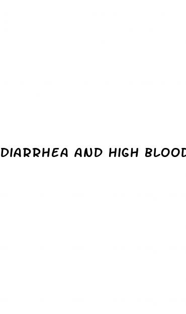 diarrhea and high blood sugar