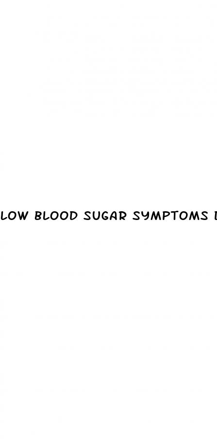 low blood sugar symptoms dogs