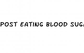 post eating blood sugar