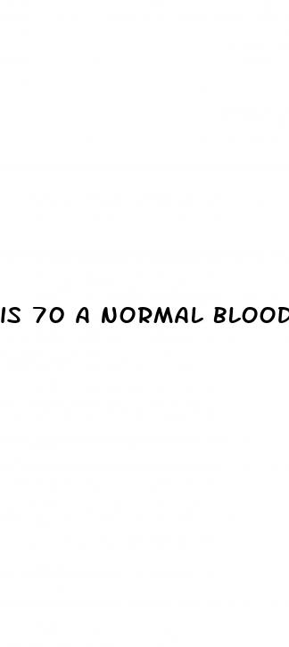 is 70 a normal blood sugar level