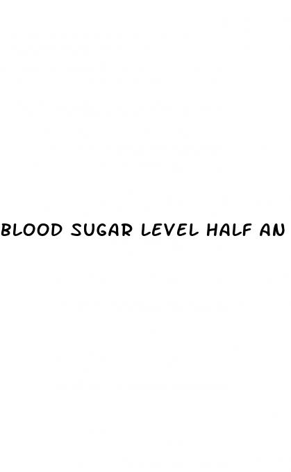 blood sugar level half an hour after eating