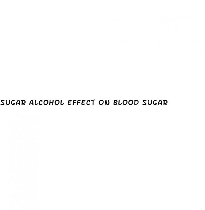 sugar alcohol effect on blood sugar