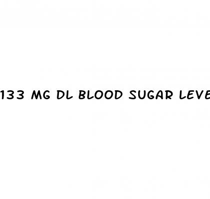 133 mg dl blood sugar level