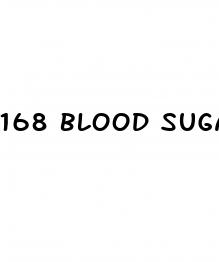 168 blood sugar level