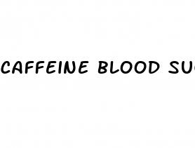 caffeine blood sugar crash