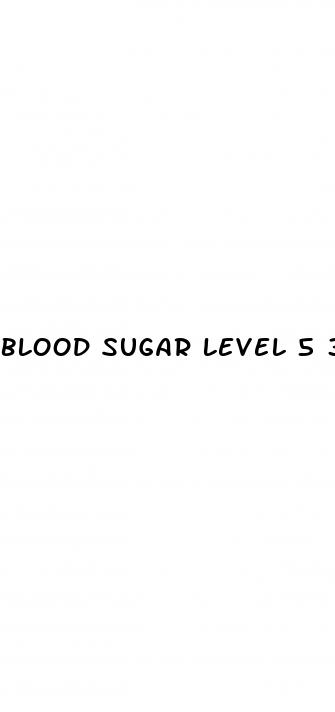 blood sugar level 5 3 before eating