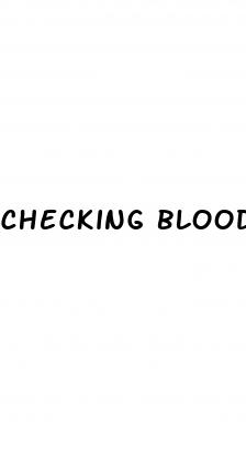 checking blood sugar after exercise